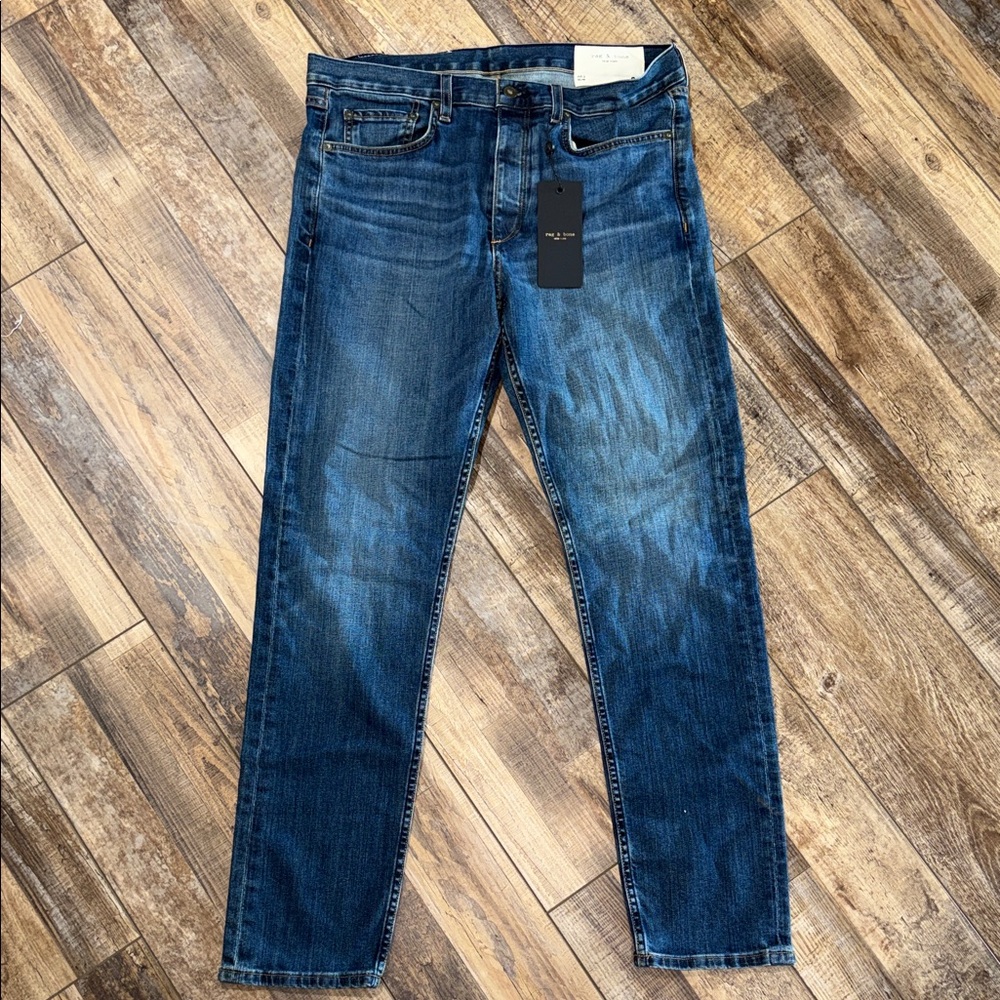 Rag & Bone mid Rise Indigo Jeans